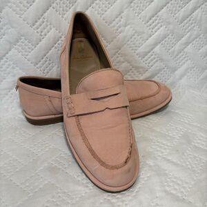 Sam Edelman Loafers Tucker Suede Penny Driving Canyon Clay Slip On Leather Sz 8